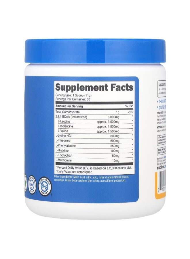 Nutricost, Performance, EAA Powder, Passionfruit, Orange & Guava, 11.8 oz (330 g) - Image 2